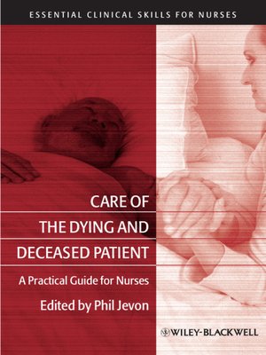 cover image of Care of the Dying and Deceased Patient